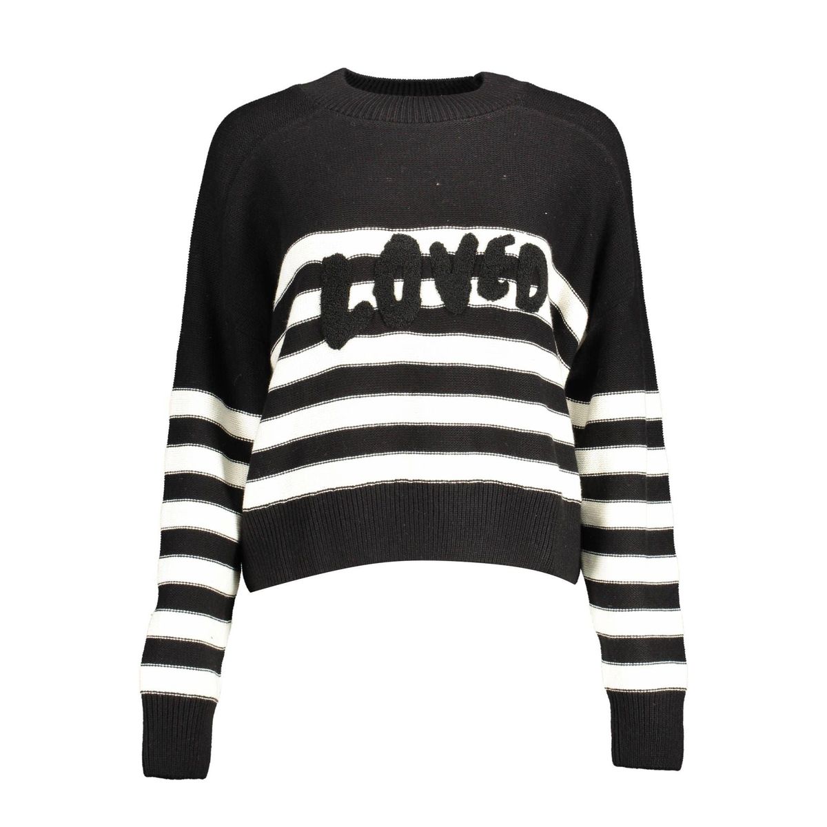 Desigual Black Cotton Women Sweater