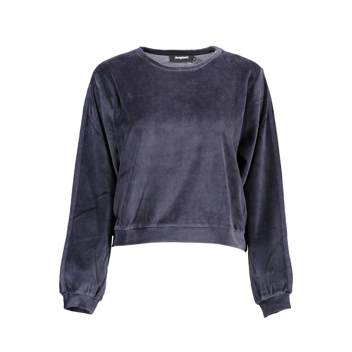 Desigual Blue Cotton Women Sweater