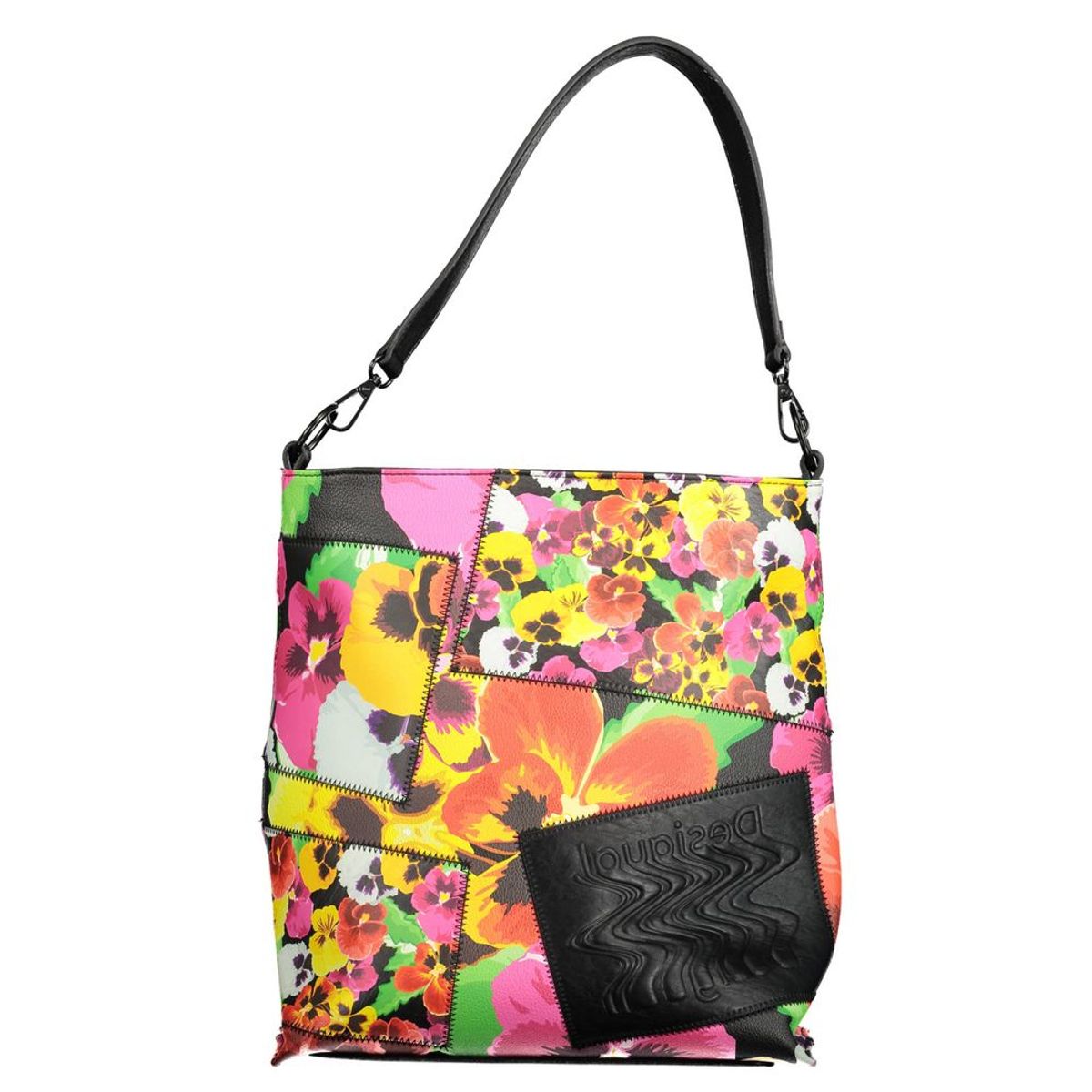 Desigual Elegant Sort Statement Håndtaske