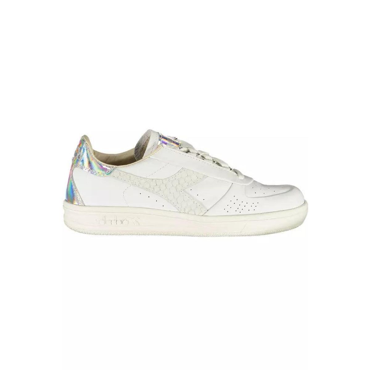 Diadora White Leather Women Sneaker