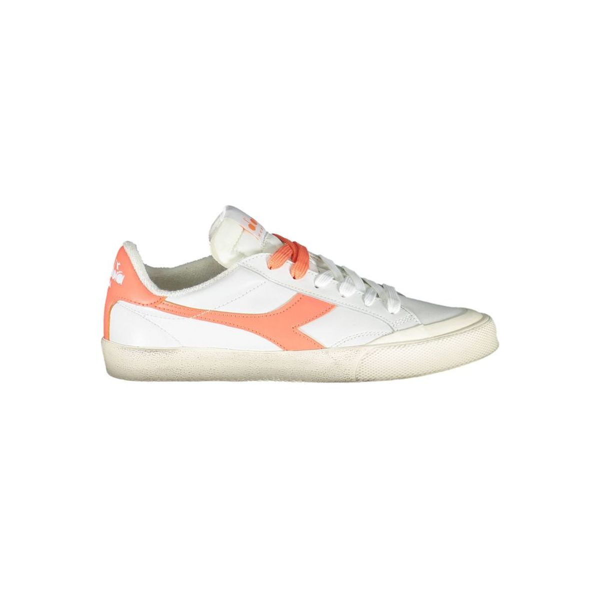 Diadora White Leather Women Sneaker