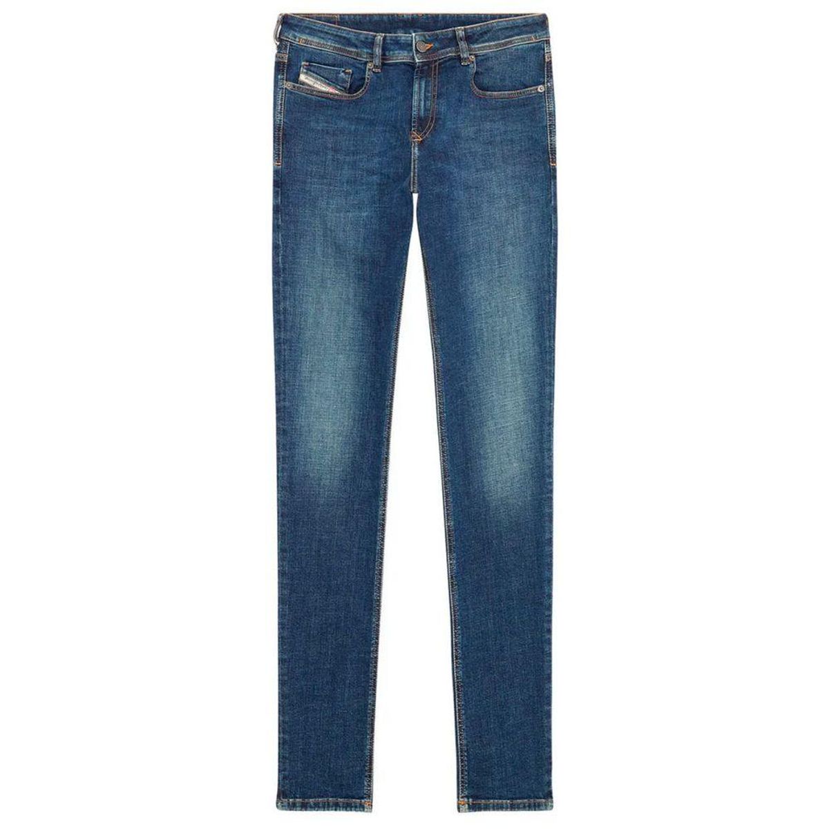 Diesel Blue Cotton Jeans & Pant