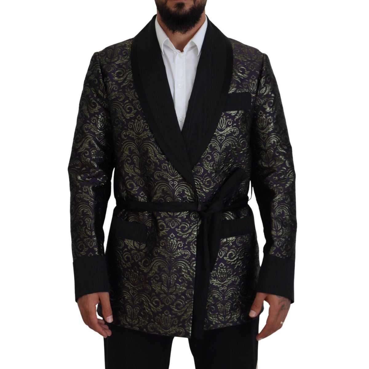 Dolce & Gabbana Guld Lilla Blazer