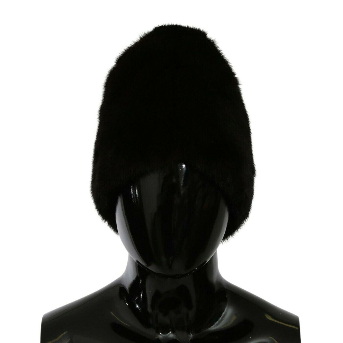 Dolce & Gabbana Elegant Black Silk Beanie - Chic Autumn/Winter Accessory