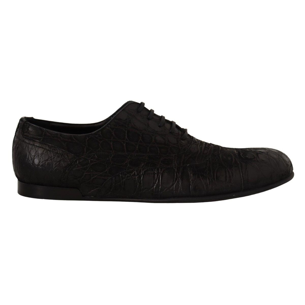 Dolce & Gabbana Elegant Exotic Leather Oxford Sko