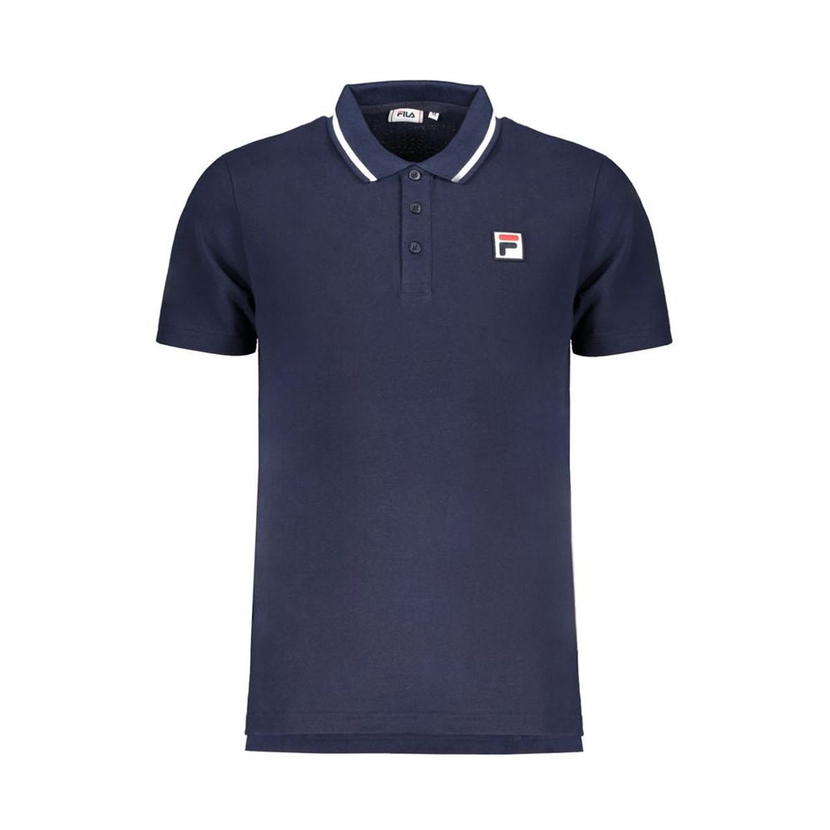 Fila Blue Cotton Polo Shirt