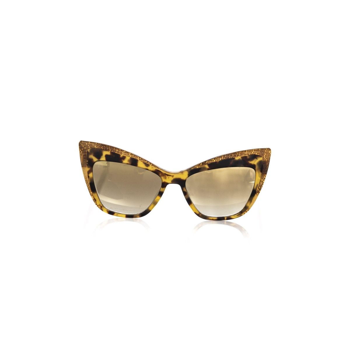 Frankie Morello Brown Acetate Dame Solbriller