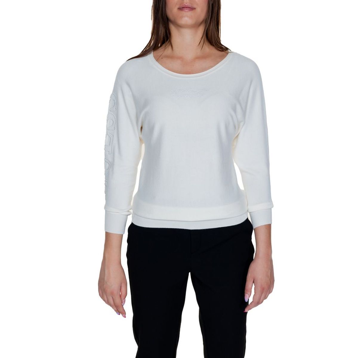 Guess White Viscose Tops & T-Shirt