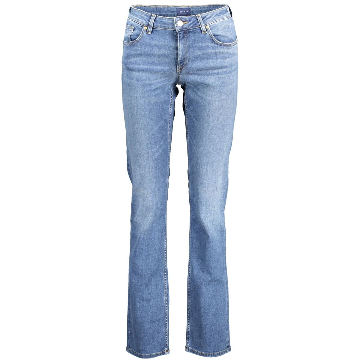 Gant Blue Cotton Women Jeans