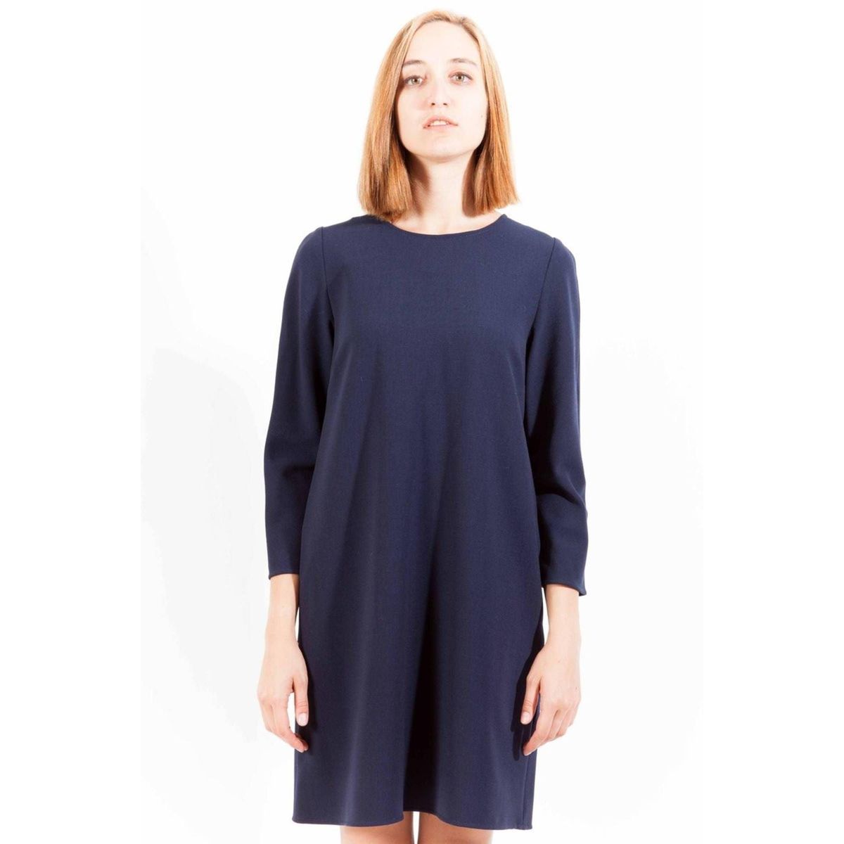 Gant Blue Wool Dame Dress