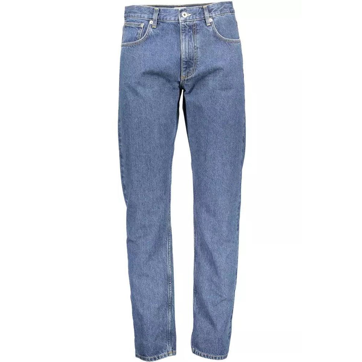 Gant Blå Bomuld Bukser & Jeans