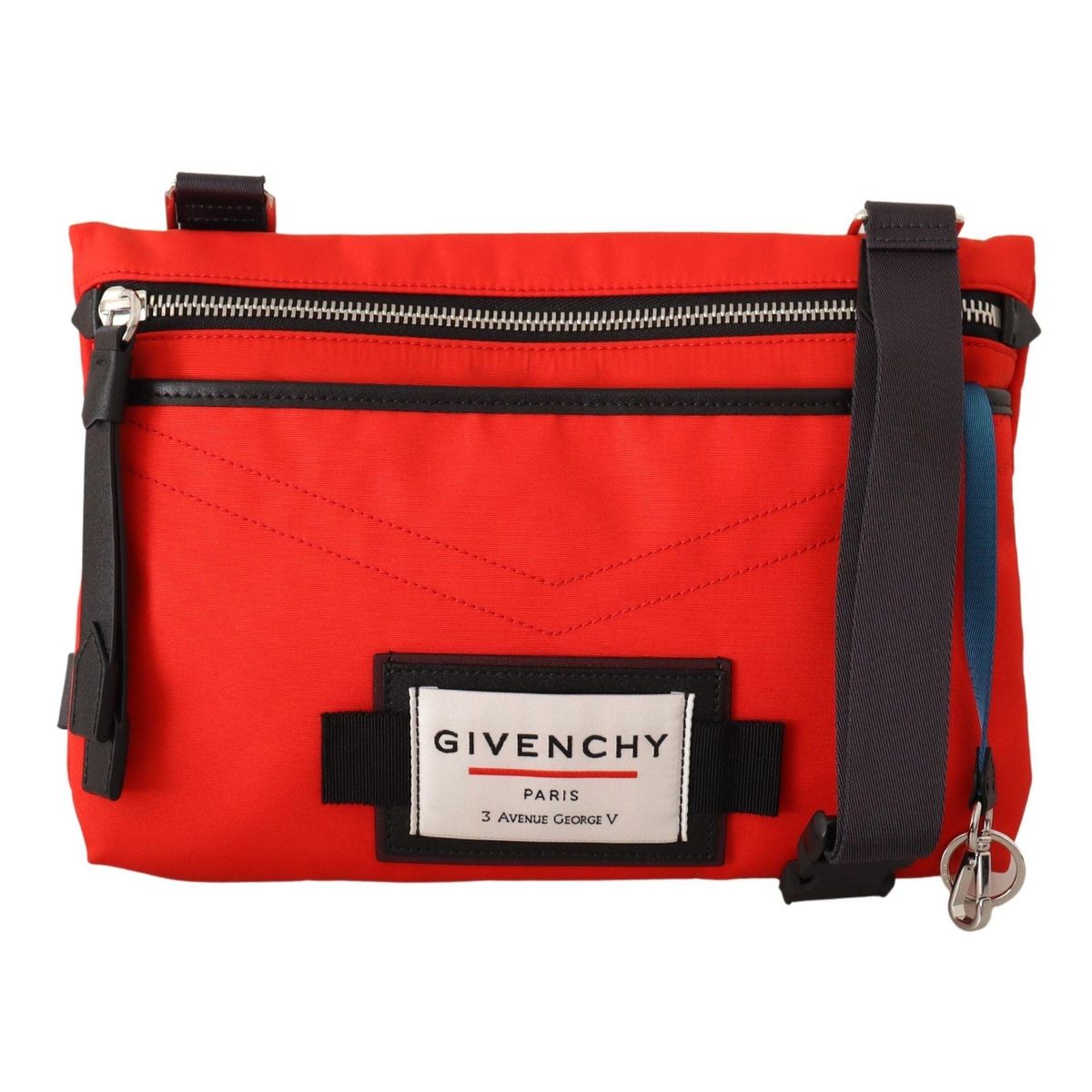 Givenchy Chic Red and Black Downtown Crossbody Bag