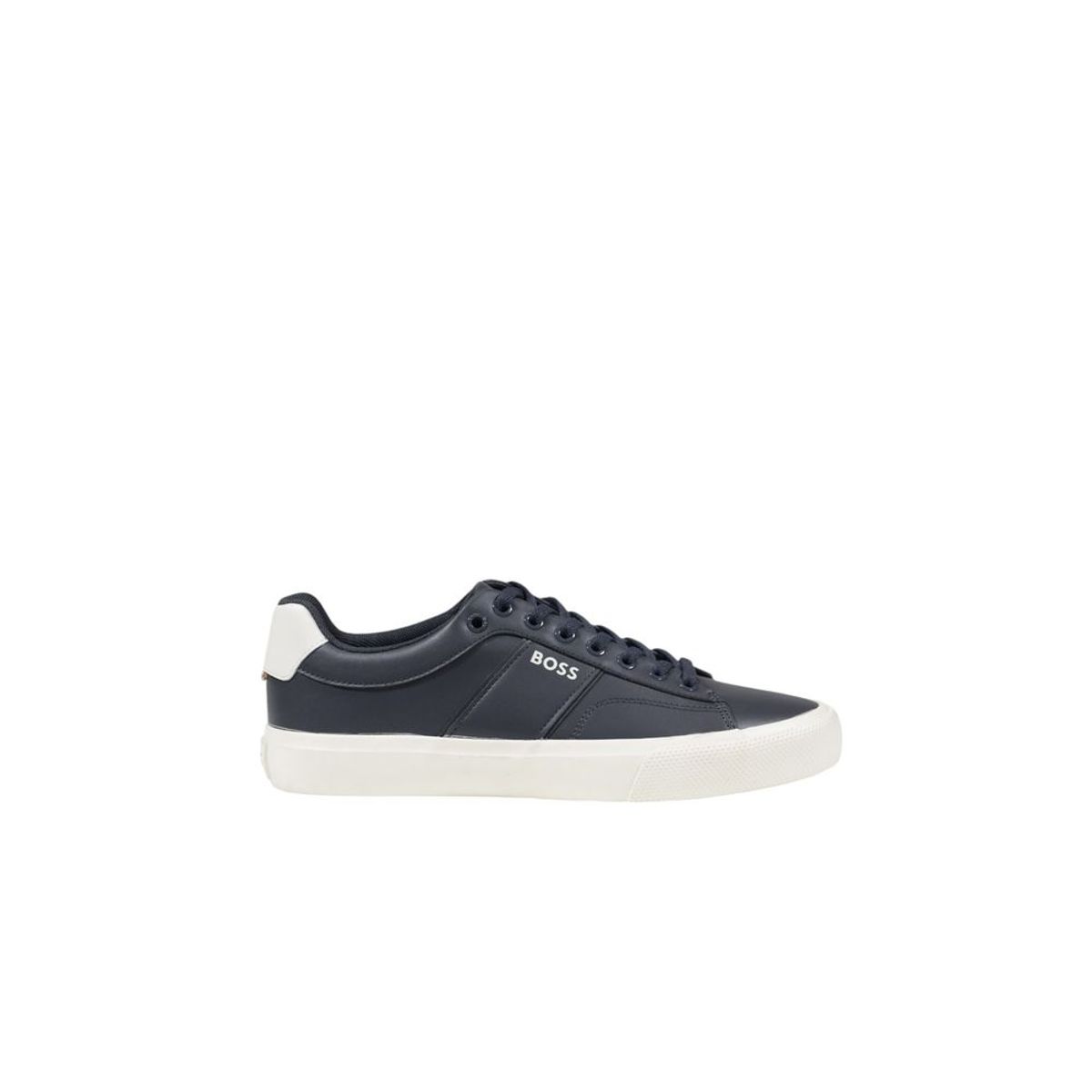 Hugo Boss Blue Leather Sneakers