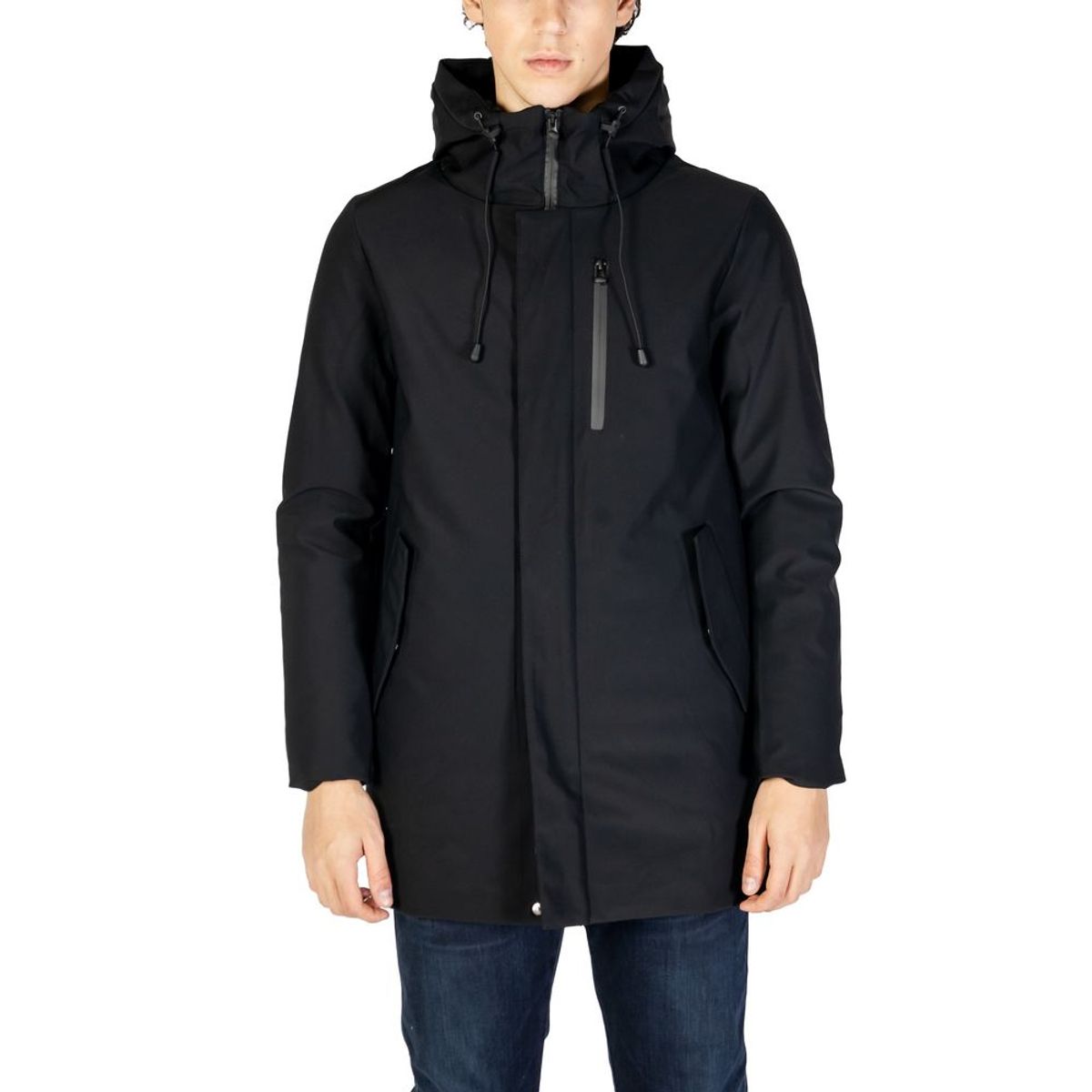 Hydra Clothing Black Nylon Jacket