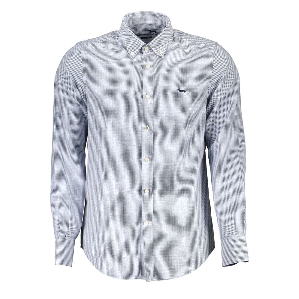 Harmont & Blaine Elegant Light Blue Cotton Shirt for Herre