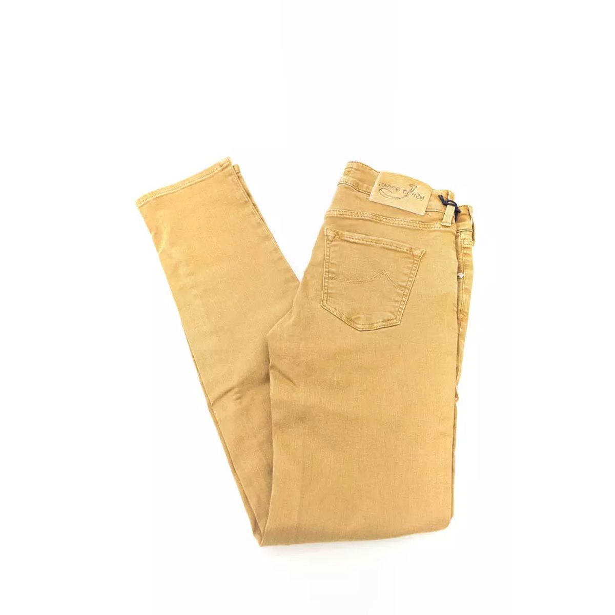 Jacob Cohen Chic Beige Vintage-Inspired Designer Jeans