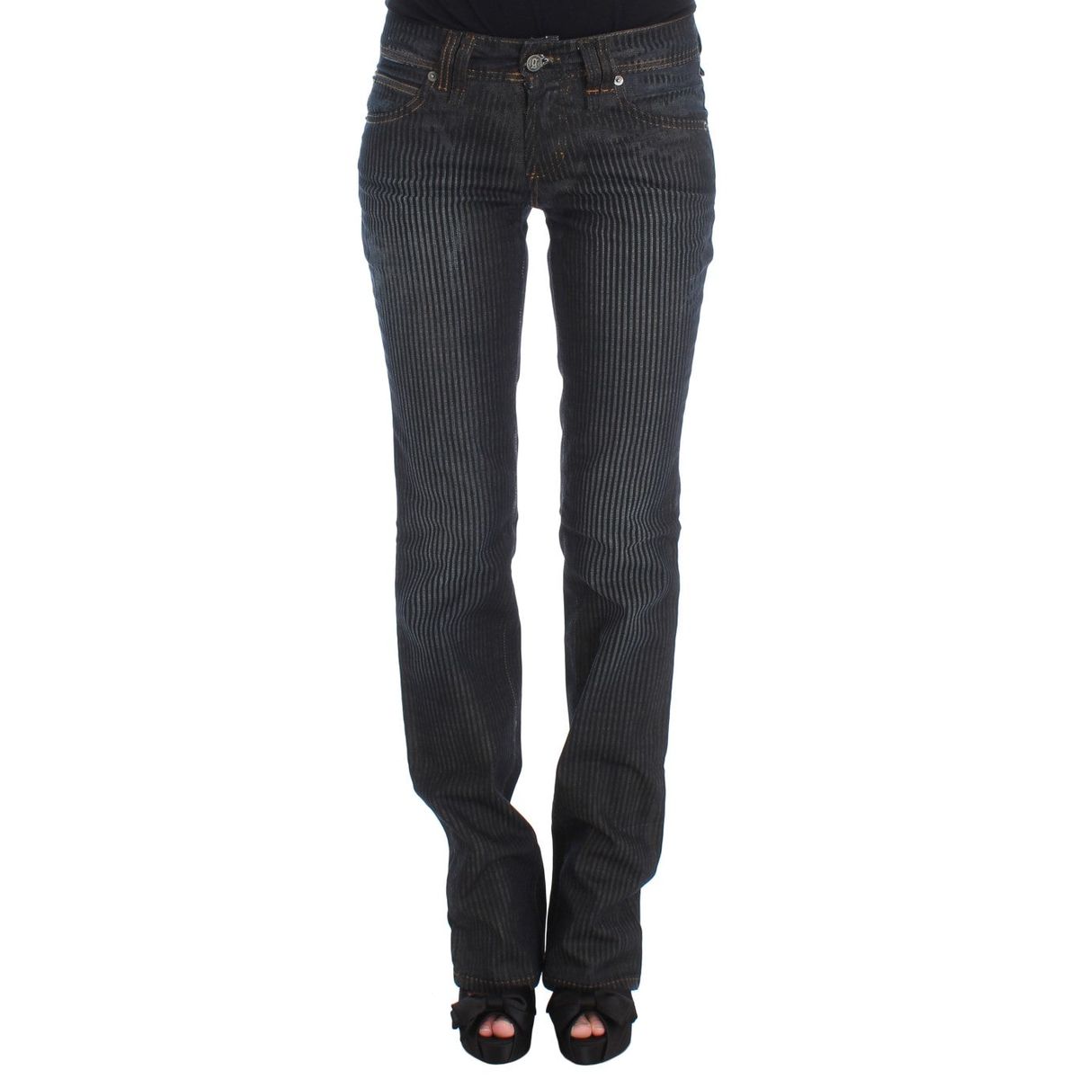 John Galliano Chic Slim Fit Bootcut Designer Jeans