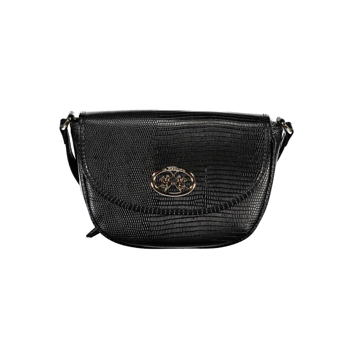 La Martina Chic Contrasting Detail Shoulder Bag