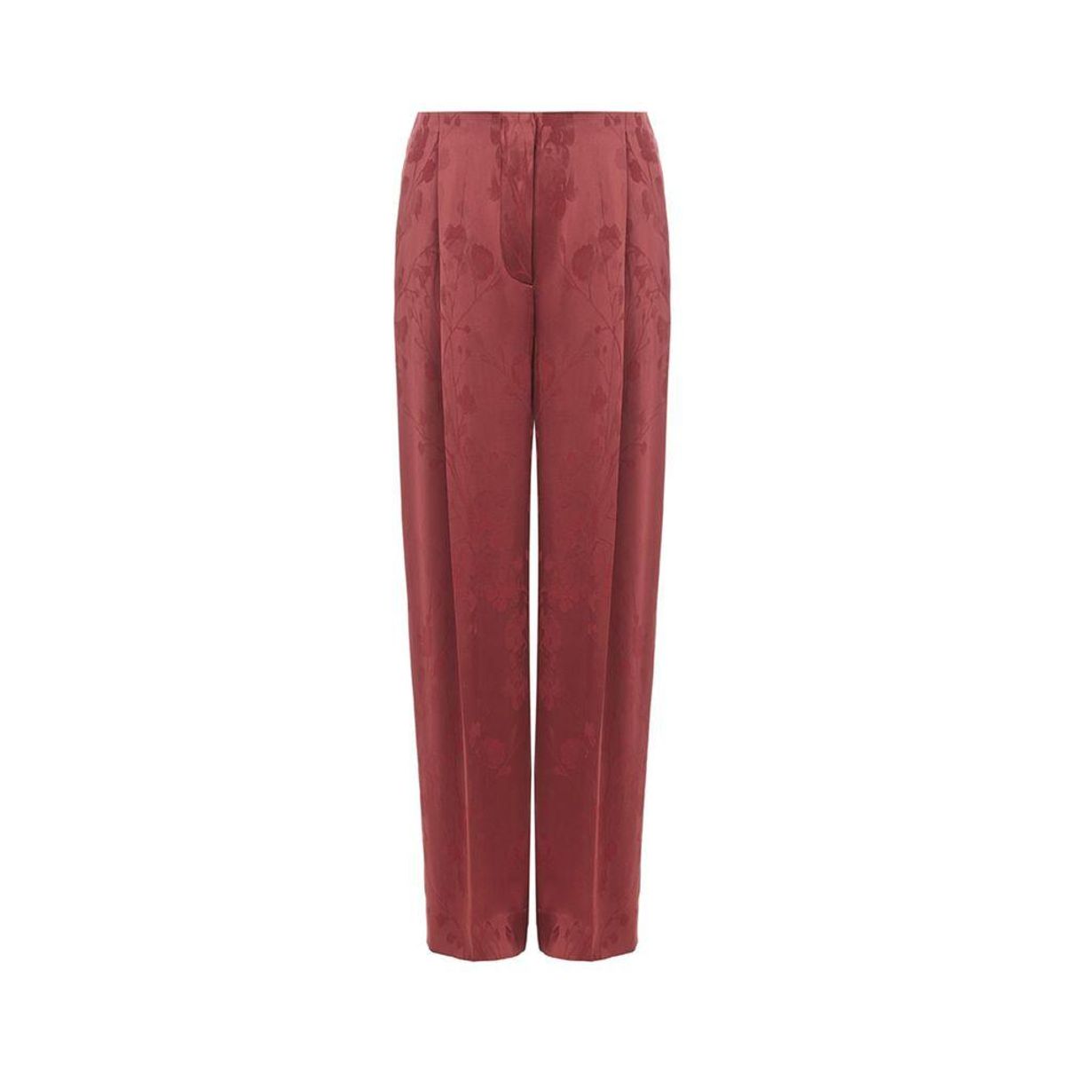 Lardini Elegant Red Tailored Pants