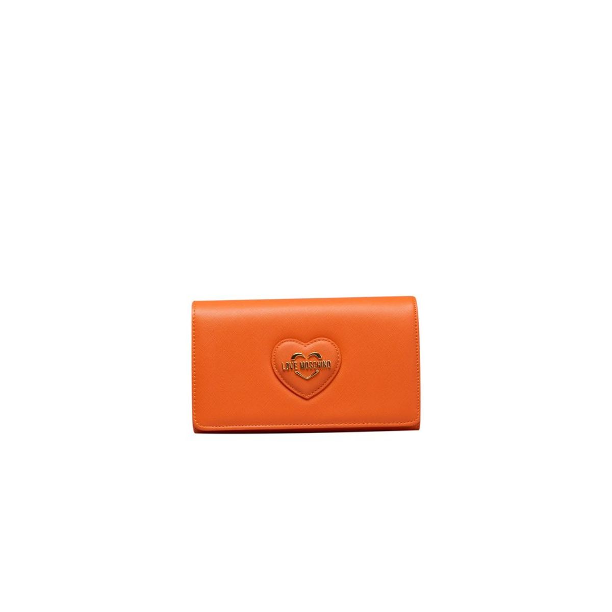 Love Moschino Orange Polyethylene Crossbody Bag