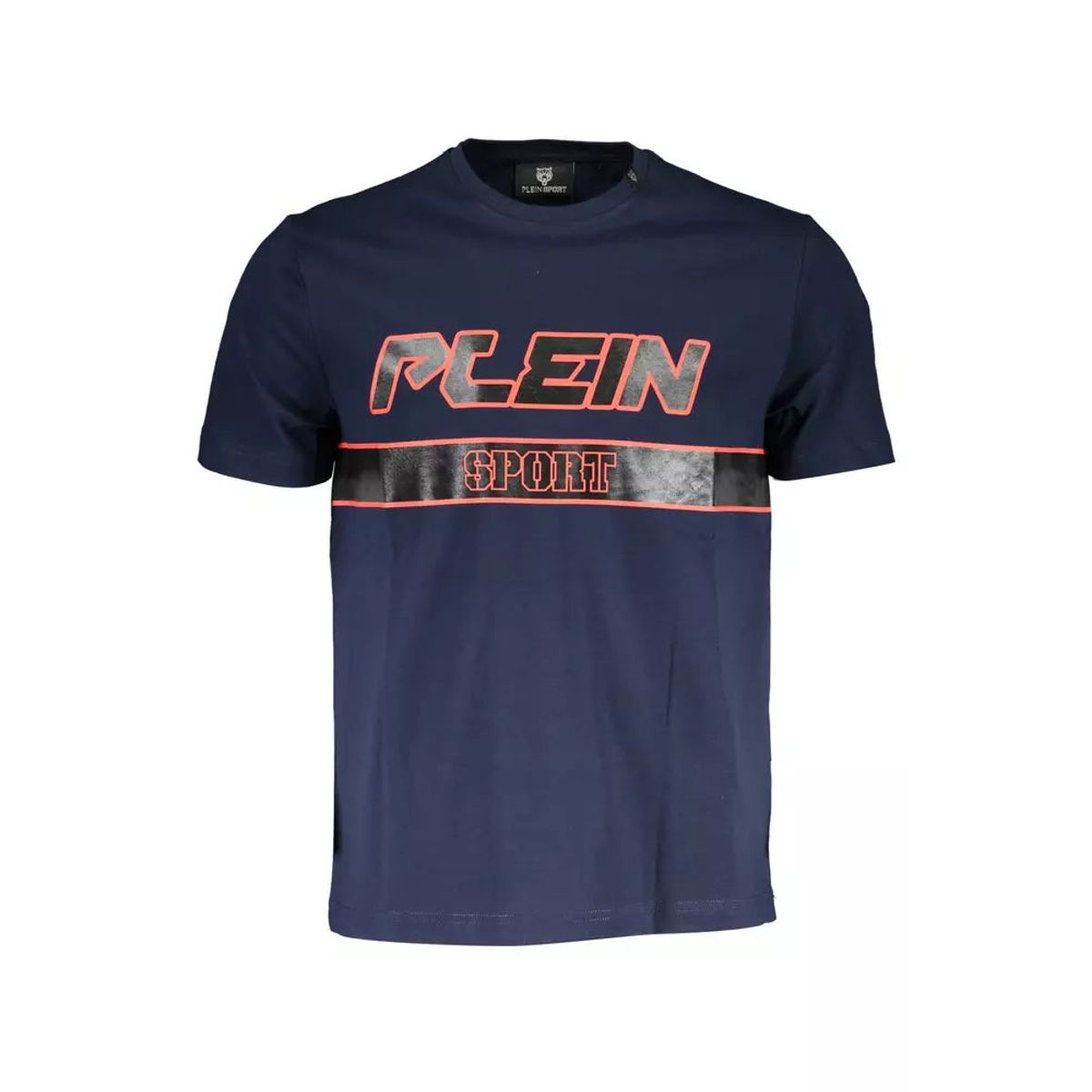 Plein Sport Blue Cotton Men T-Shirt