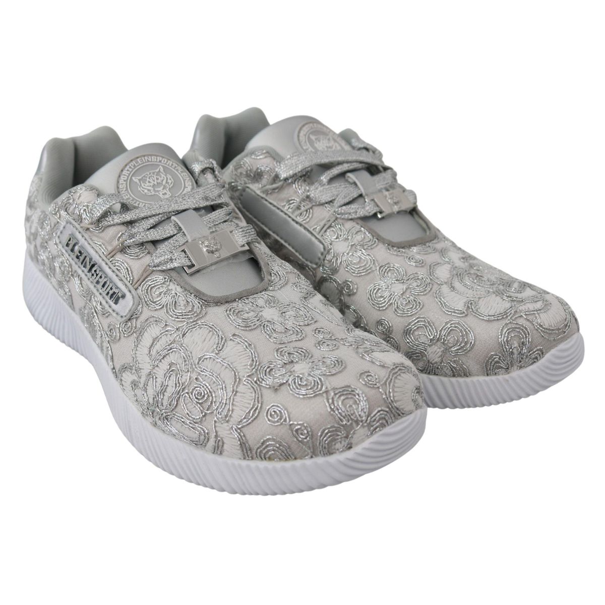 Plein Sport Silver Gleam Runner Joice Sneakers