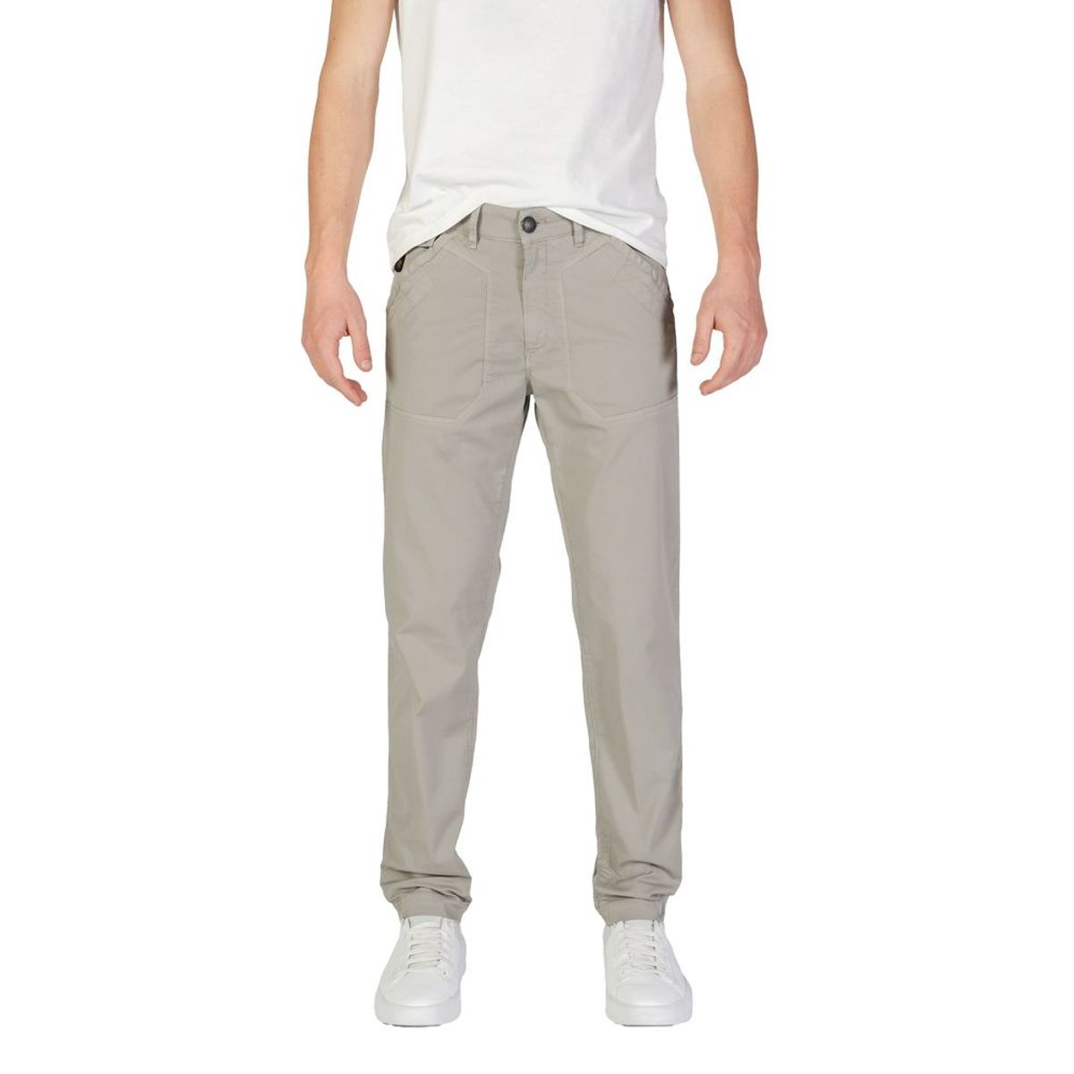 Refrigiwear Gray Cotton Jeans & Pant