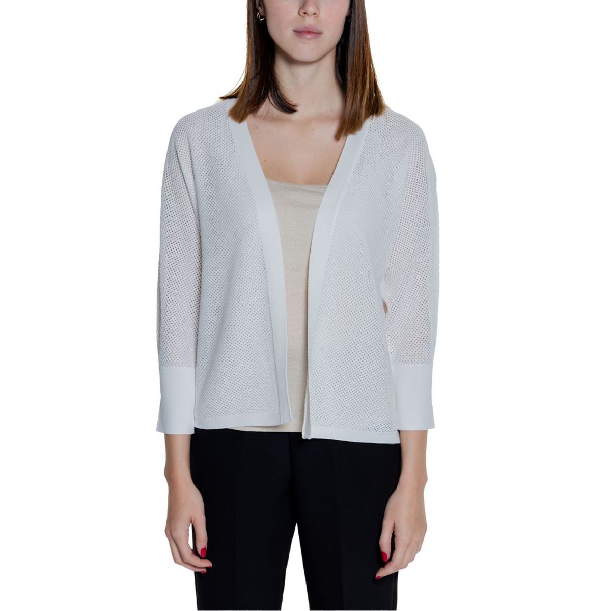 Street One White Viscose Cardigan