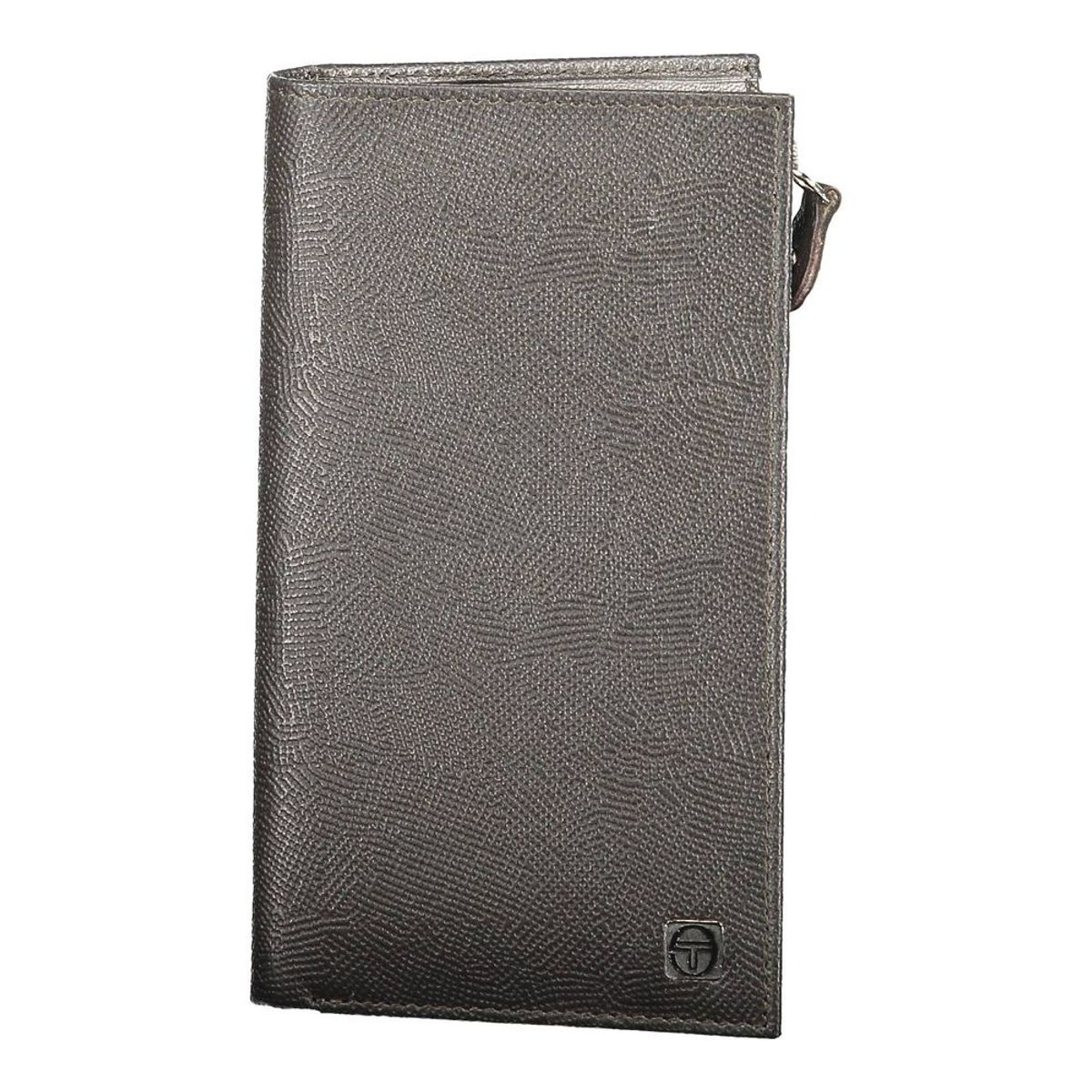 Sergio Tacchini Elegant Leather Bifold Wallet with Coin Pocket