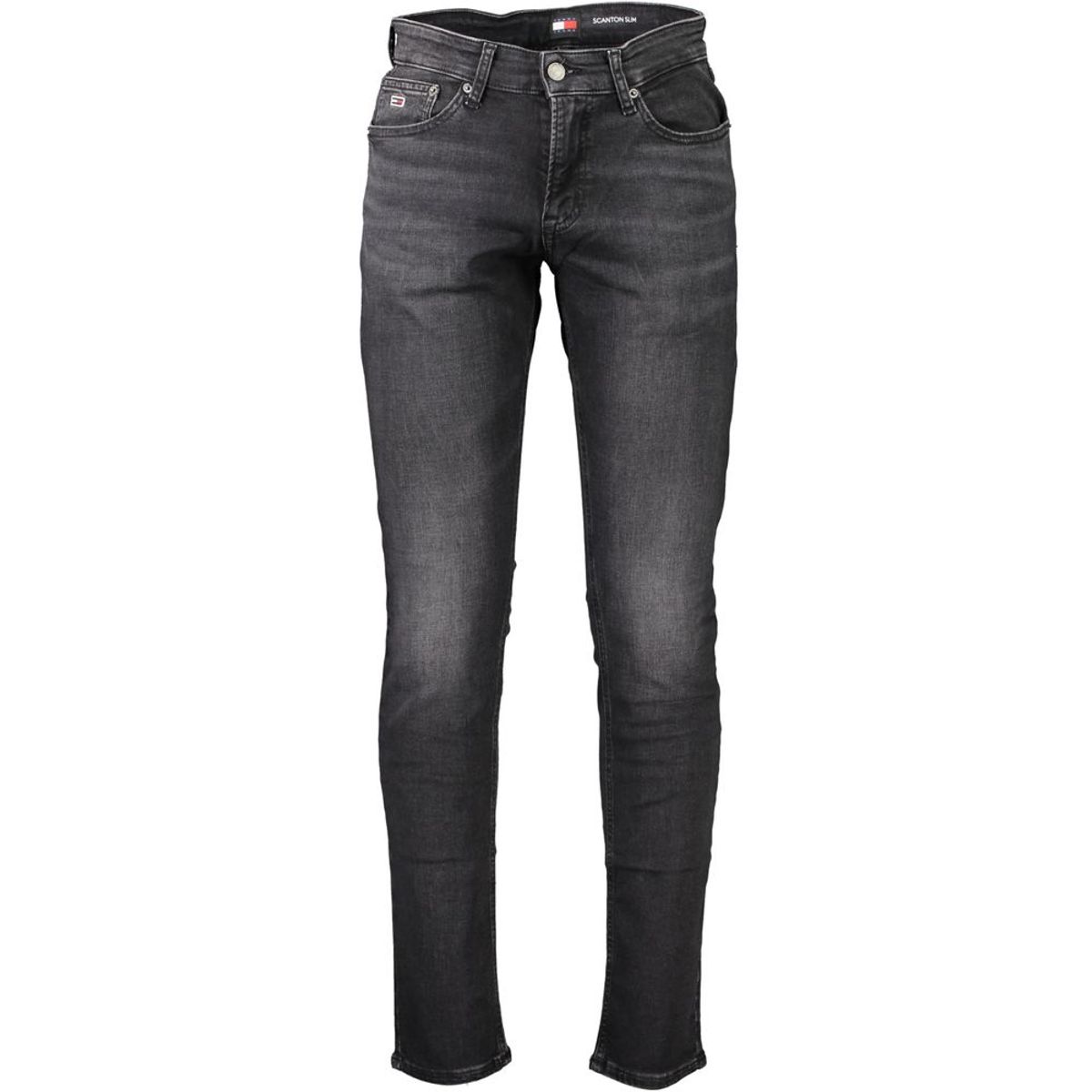 Tommy Hilfiger Black Cotton Jeans & Pant