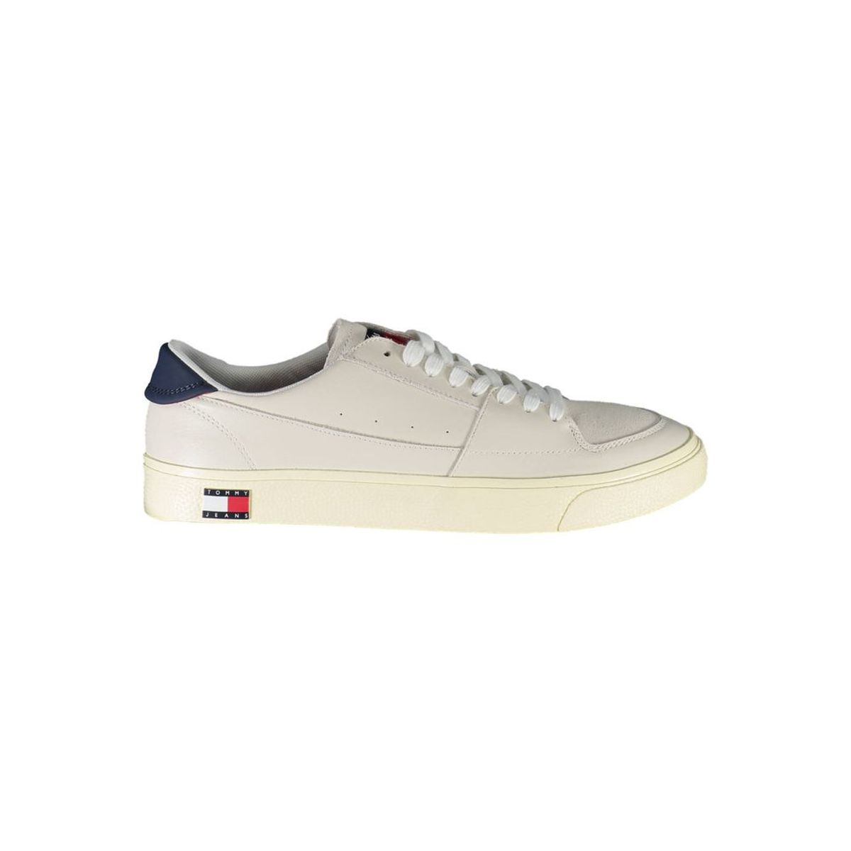 Tommy Hilfiger Eco-Conscious White Sneakers with Logo Detail