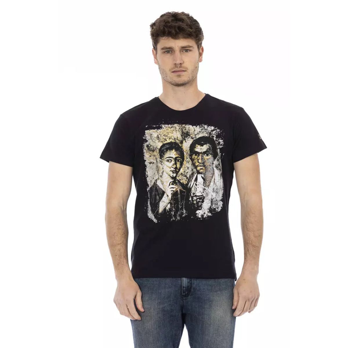 Trussardi Action Sort Bomuld T-Shirt