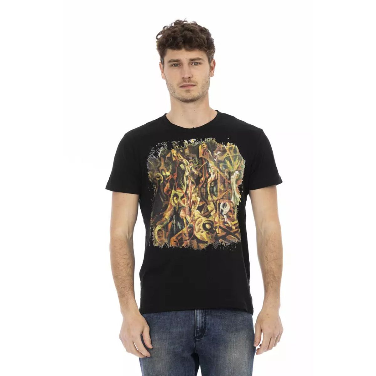 Trussardi Action Sort Bomuld T-Shirt