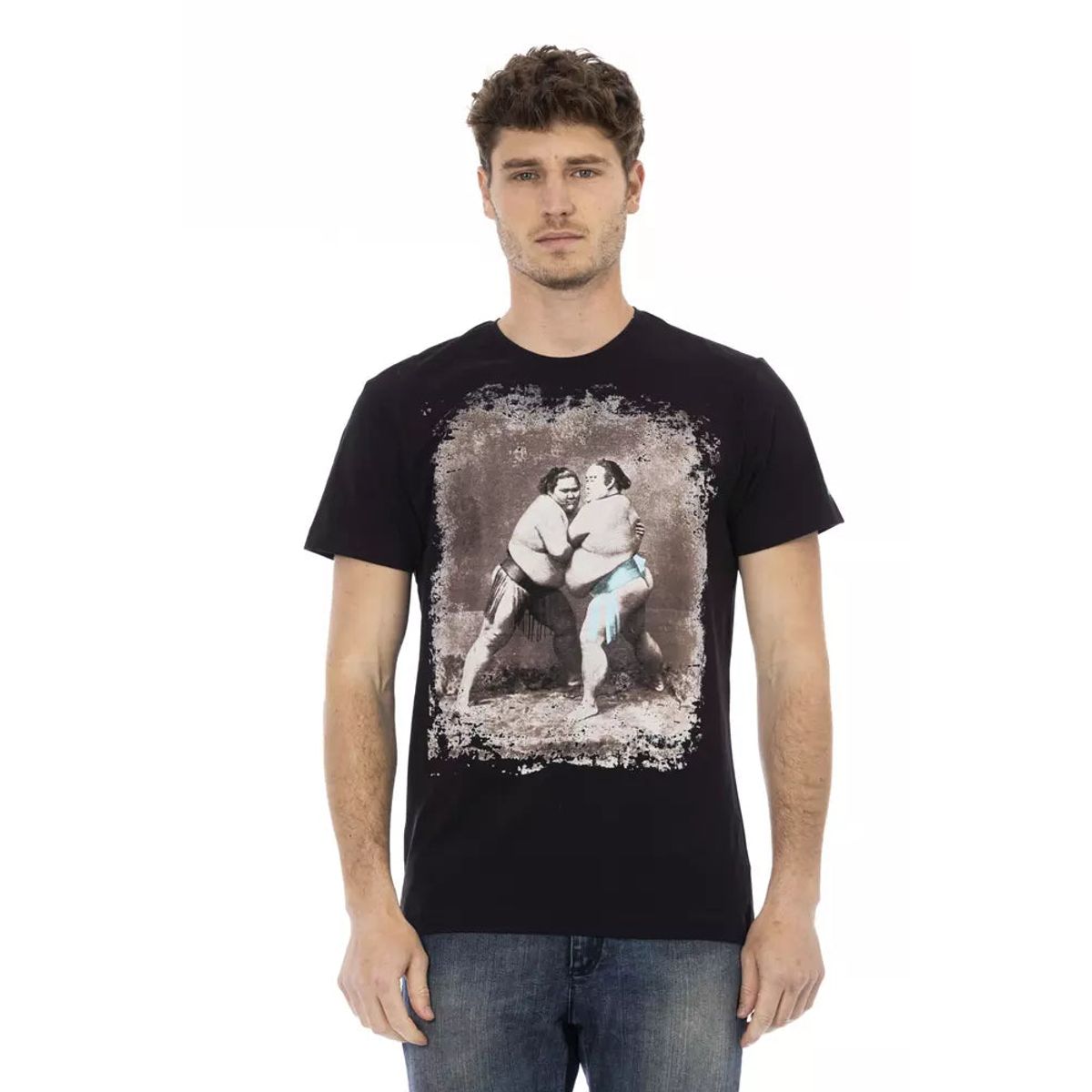 Trussardi Action Sort Bomuld T-Shirt