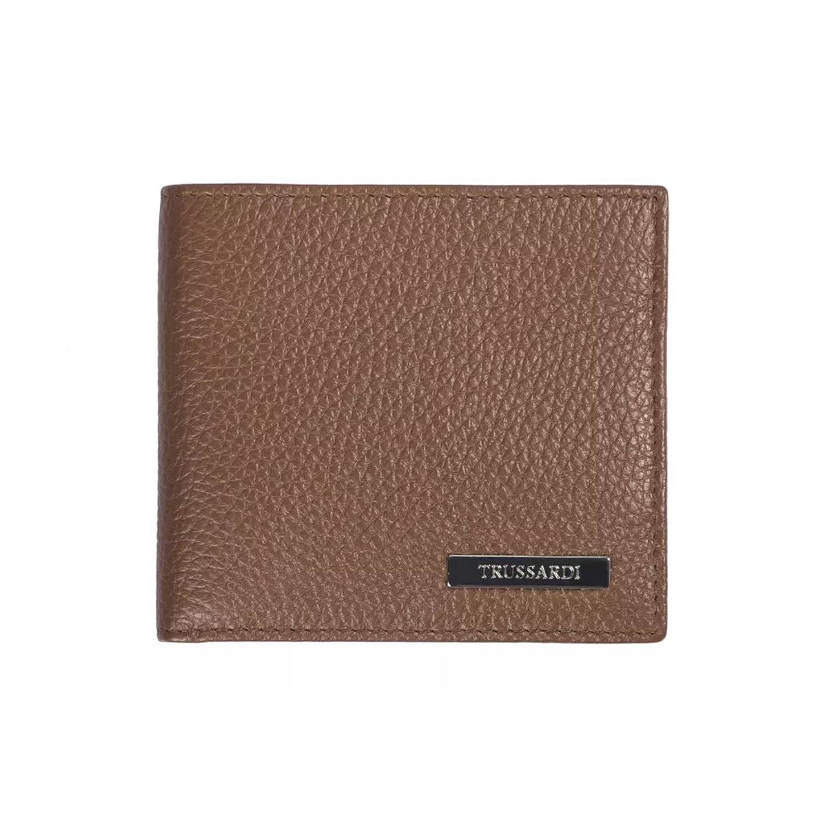 Trussardi Elegant Embossed Leather Herre Wallet