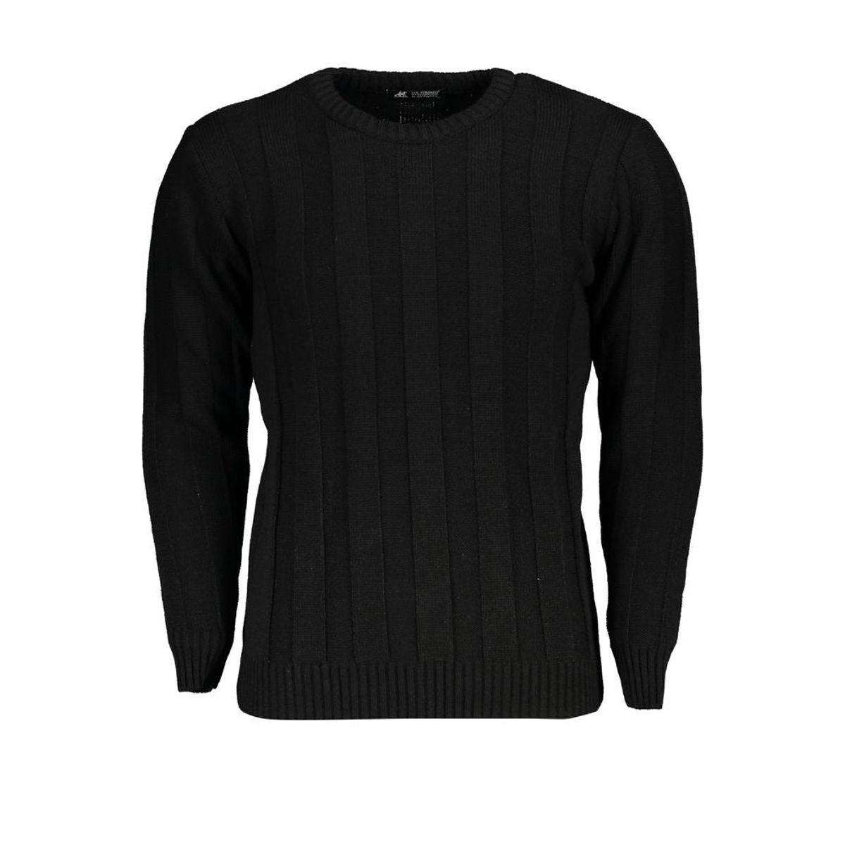 U.S. Grand Polo Black Fabric Sweater