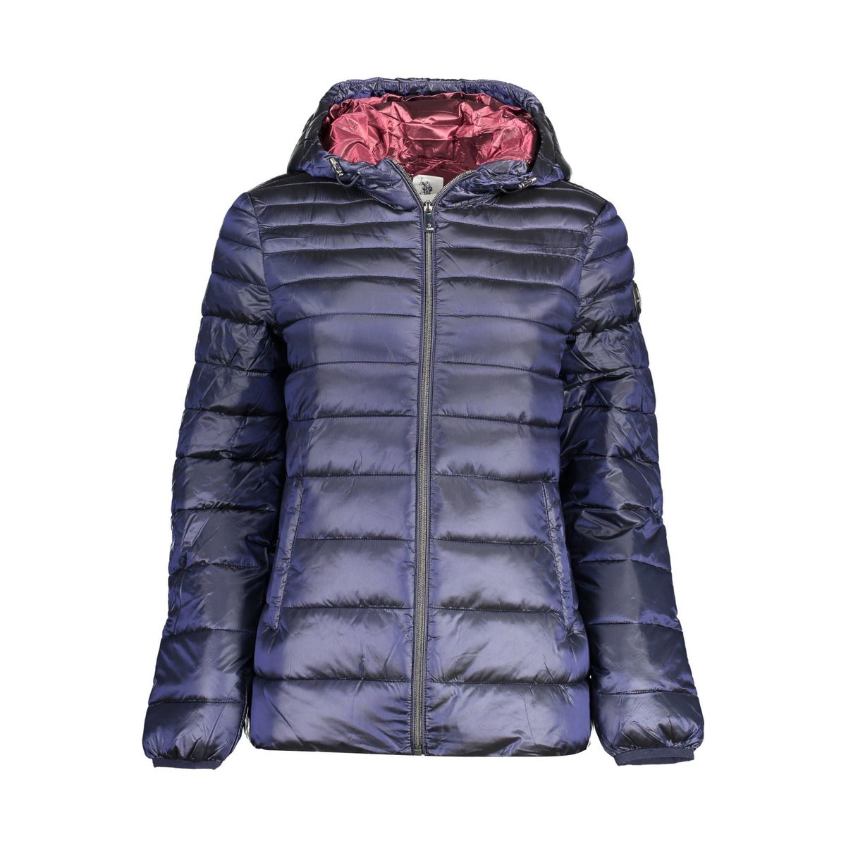 U.S. POLO ASSN. Blue Nylon Women Jacket