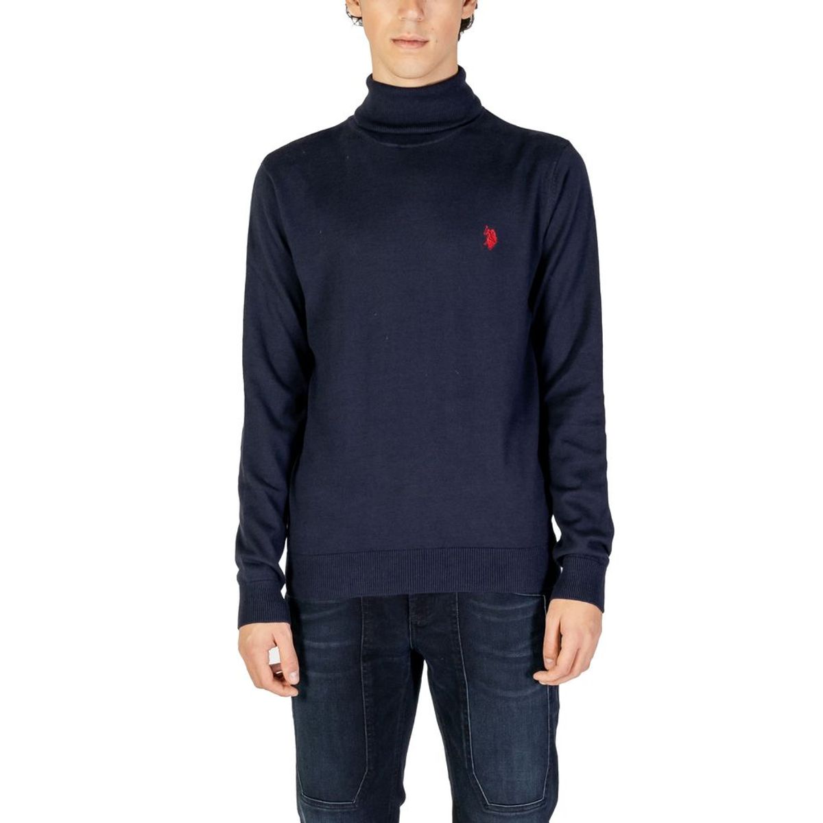 U.S. POLO ASSN. Blue Cotton Sweater