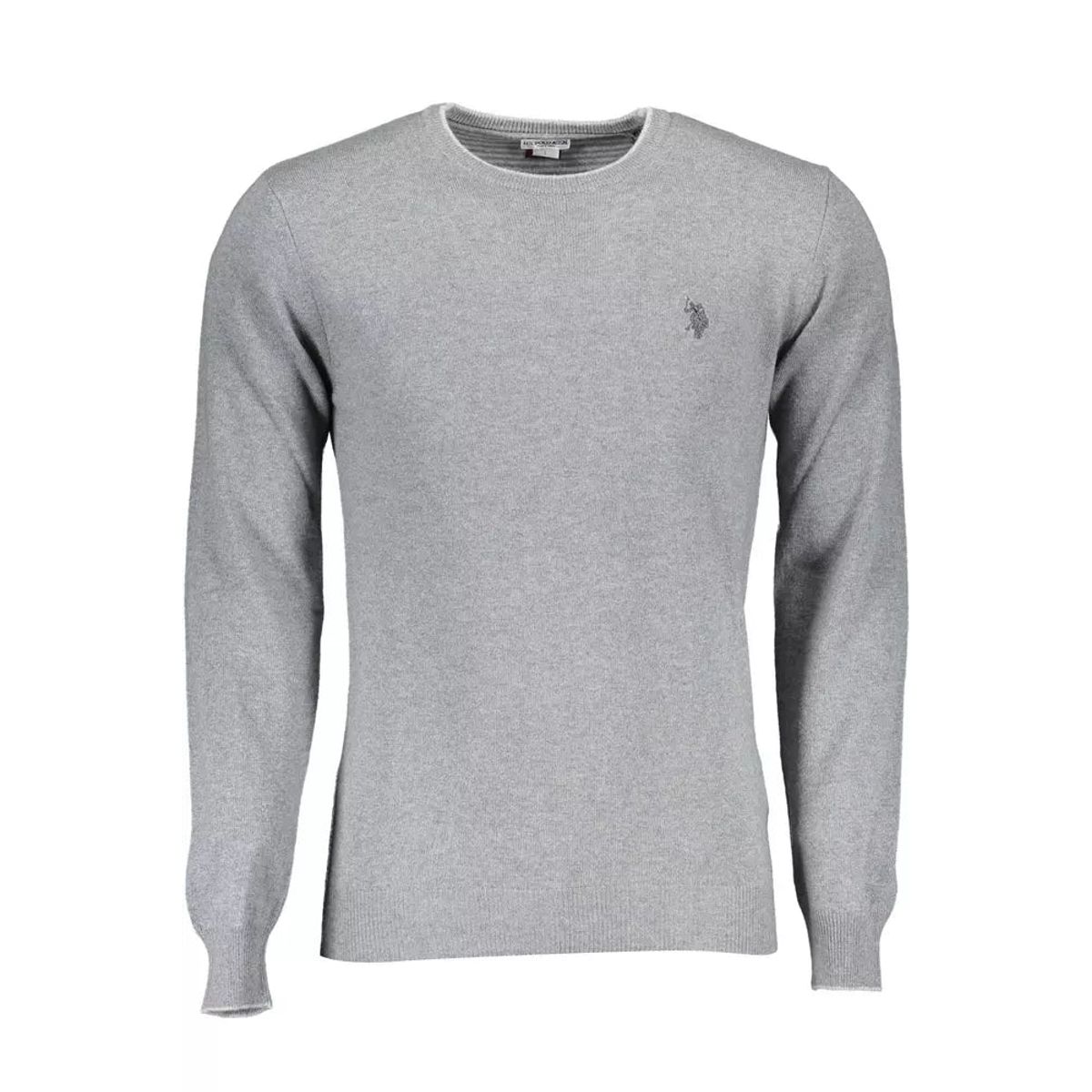 U.S. POLO ASSN. Gray Wool Men Sweater