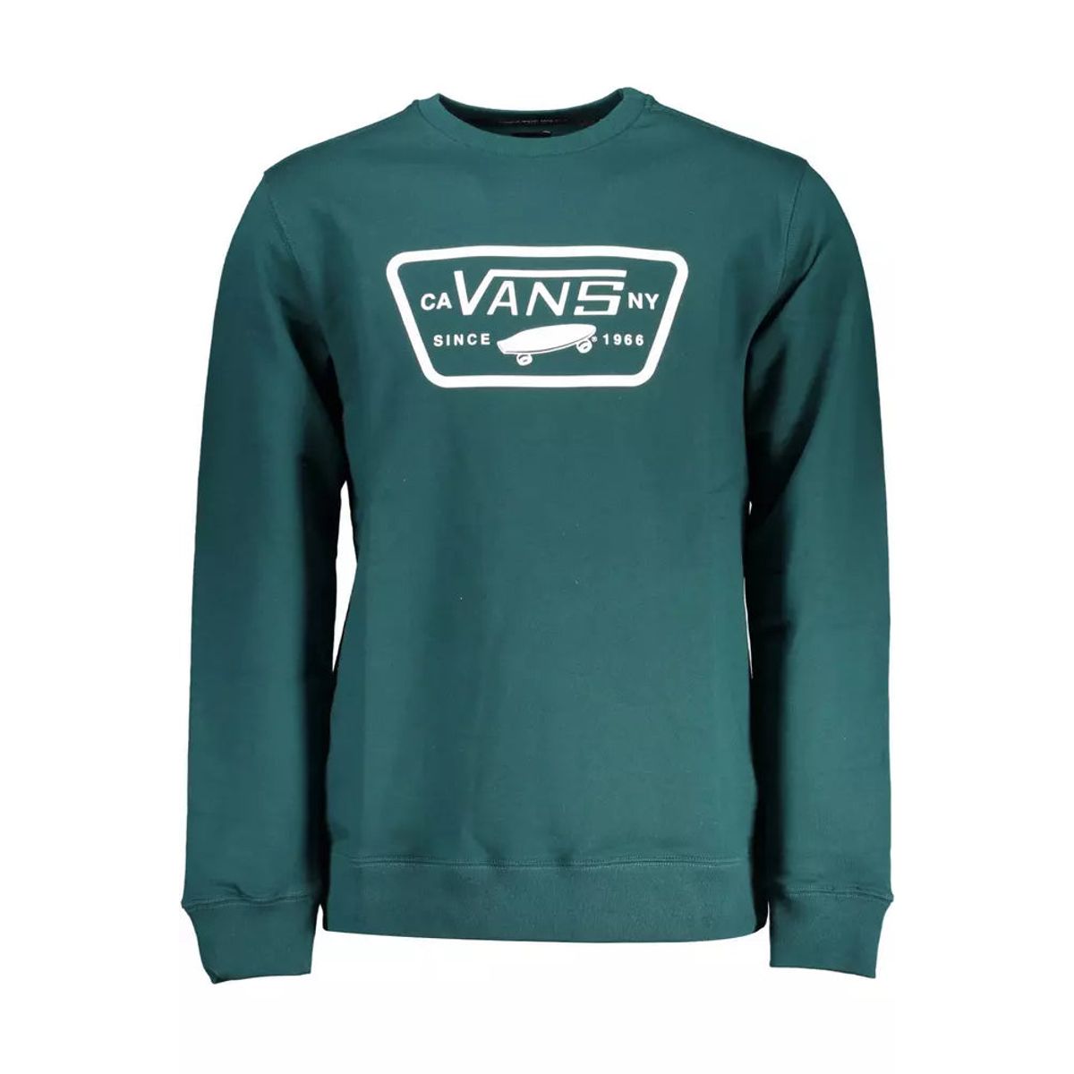 Vans Green Cotton Men Sweater