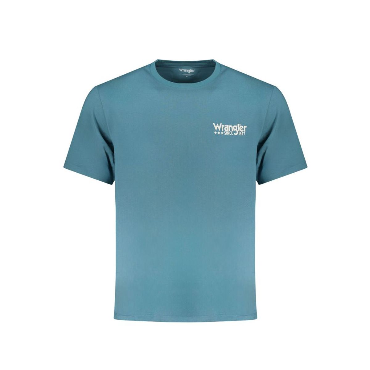 Wrangler Blue Cotton T-Shirt