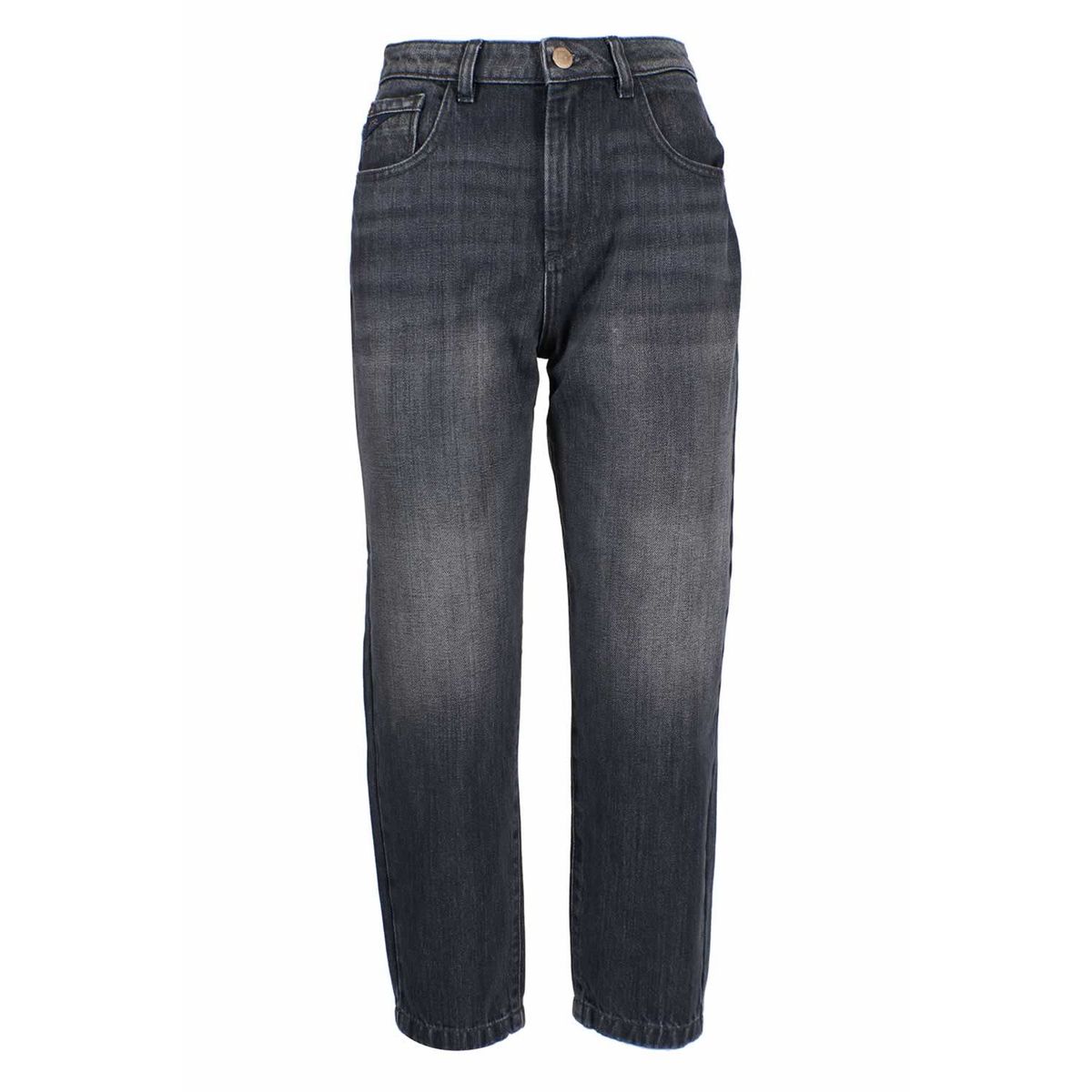 Yes Zee Black Cotton Women Jeans