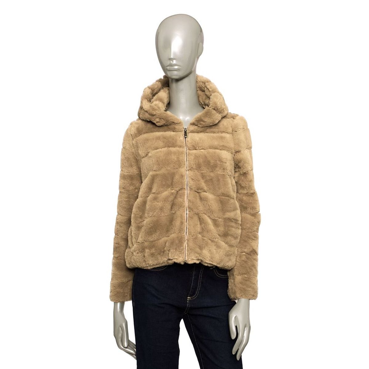 Baldinini Trend Beige Polyester Jackets & Coat