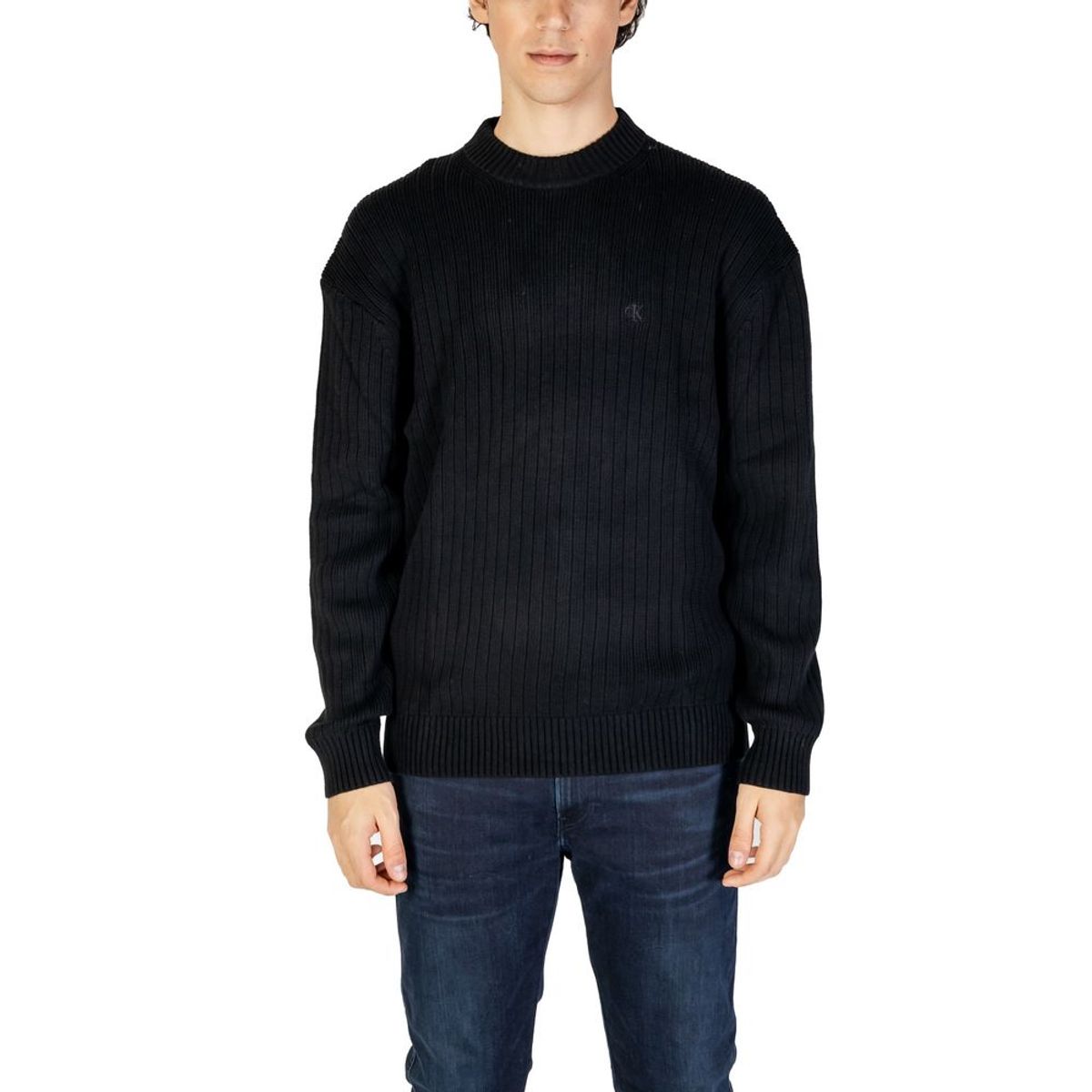 Calvin Klein Jeans Black Cotton Sweater