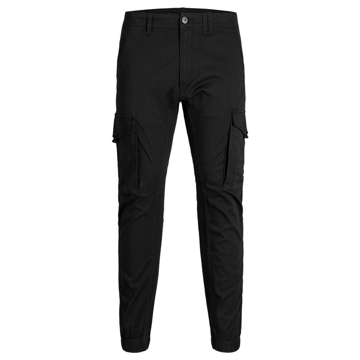 Jack Jones Black Cotton Jeans & Pant