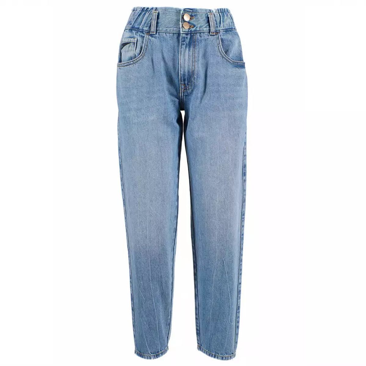 Yes Zee Blue Cotton Women's Jeans