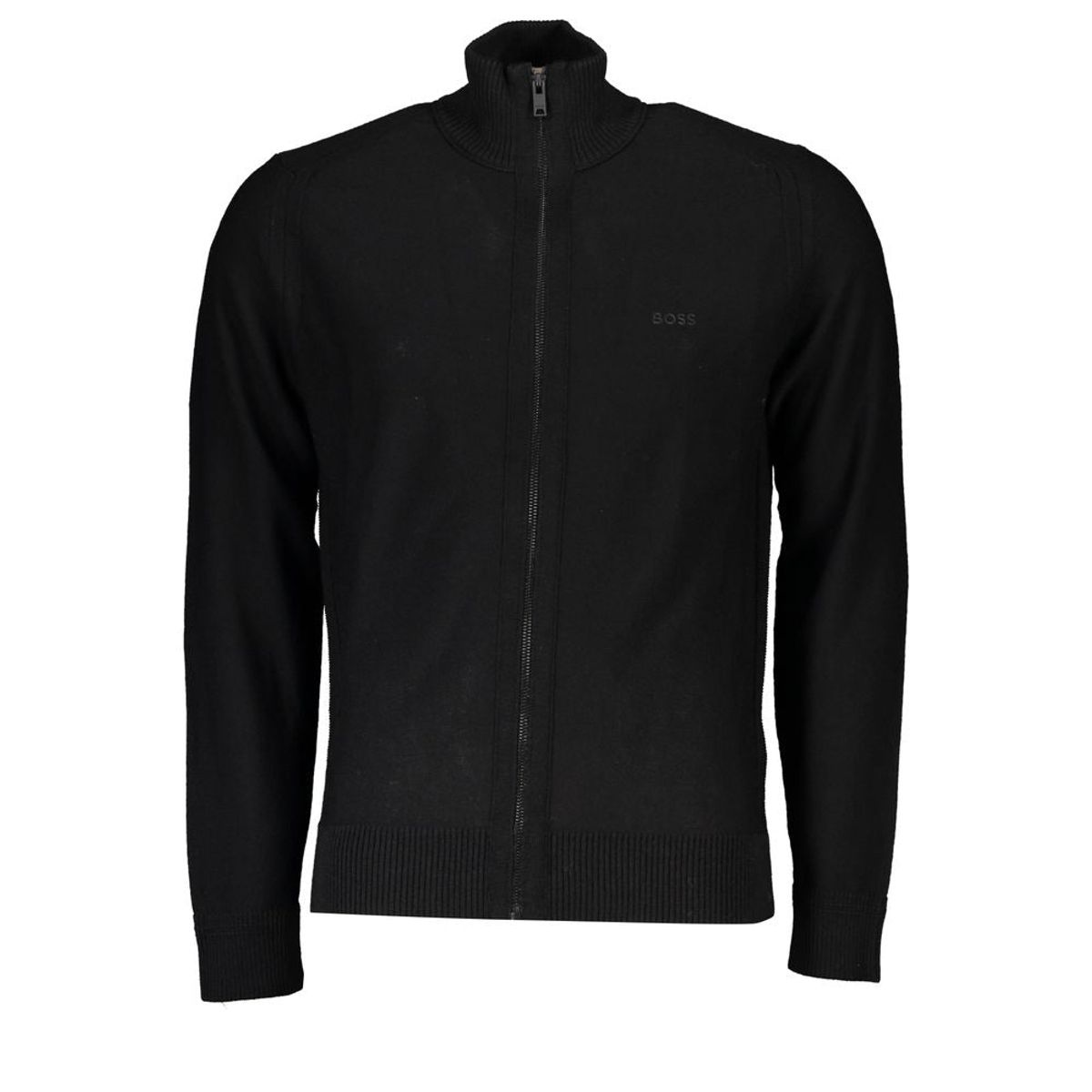 Hugo Boss Black Wool Men Sweater