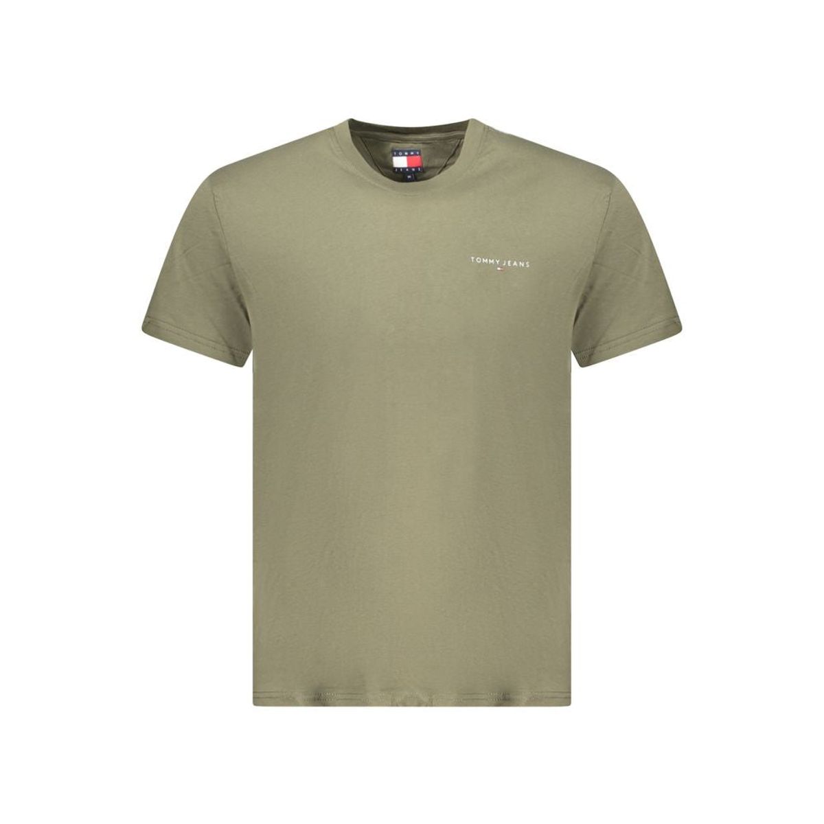 Tommy Hilfiger Green Cotton Men TShirt