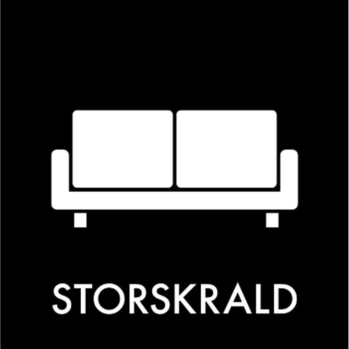 Storskrald - Klistermærke til affaldssortering