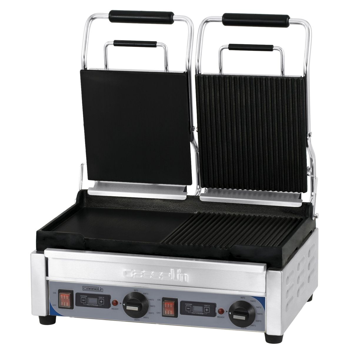 Dobbeltkontaktgrill Premium blandet med timer